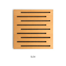 MDF Eco-Friendly Wooden Timber Slot Acoustic Panel